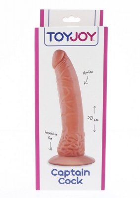 Dildo-CAPTAIN COCK 20CM DONG FLESH