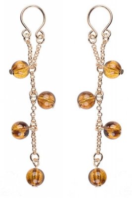 SPORTSHEETS AMBER NIPPLE JEWELRY
