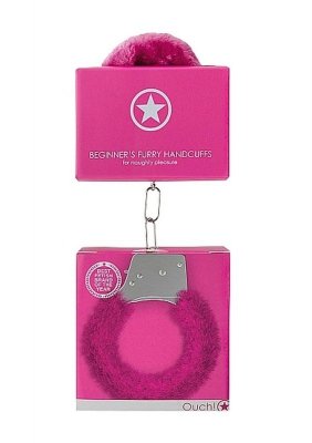 Beginner&quot;&quot;s Handcuffs Furry - Pink