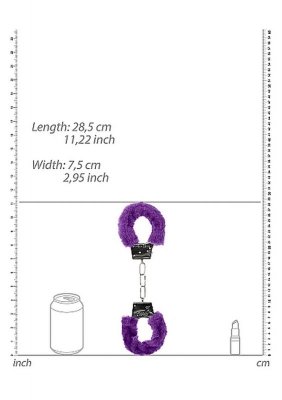 Beginner&quot;&quot;s Handcuffs Furry - Purple