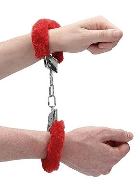 Beginner&quot;&quot;s Handcuffs Furry - Red