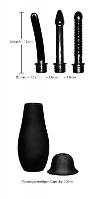 Anal/hig-Irygator-5288620000 BK Intimate Shower-Wibrator