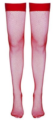 Hold-up Stockings red S
