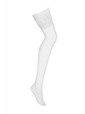 Bielizna-810-STO-2 pończochy białe  S/M