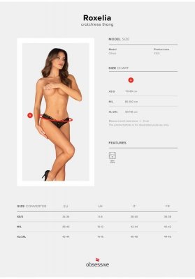 Roxelia stringi otwarte   XS/S