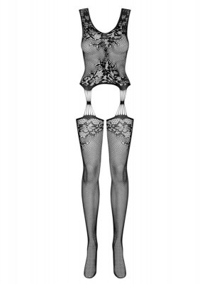 SEXY CZARNE BODY KORONKA KOMBINEZON NA WIECZÓR S/M/L