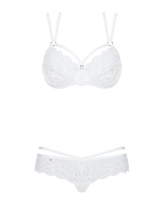 Bielizna-860-SET-2 komplet 2-częściowy biały L/XL