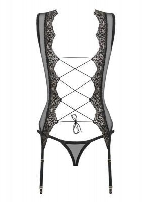 Bielizna-Meshlove gorset i stringi  L/XL