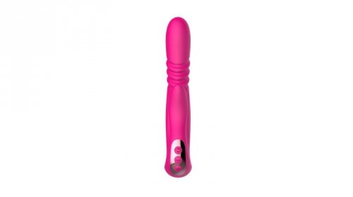 Deluxe Twirling Vibrating Thruster RED