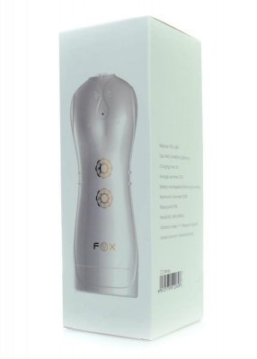 Masturbator Pulsacyjny Ssie Efekty Dźwiękowe USB 7+7 Funkcji White