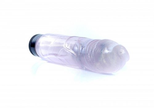 Duży Wibrator Żelowy Penis Elastyczny Mocny 22 Cm