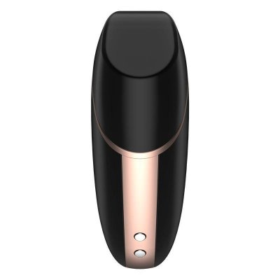 Wibrator - Love Triangle Air Pulse Stimulator + Vibration Black