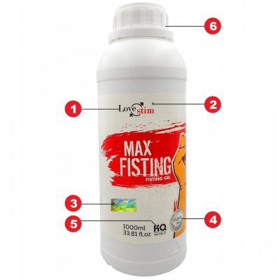MAX FISTING ŻEL DO FISTINGU LUBRYKANT ANALNY 1000ML