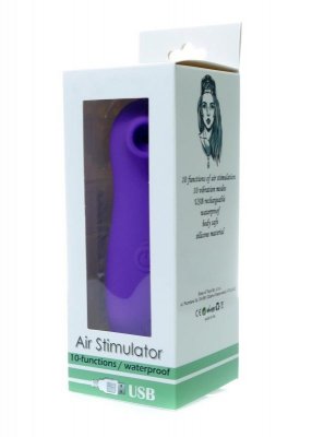 Wibrator Powietrzny Masażer Stymulator Łechtaczki Purple