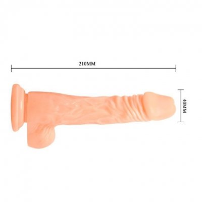 Wibrator Naturalny Duży Penis Pilot Super Jakość  22,8cm