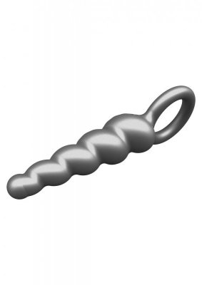 ToyJoy Buttocks The Screw Metallic Silicone Plug