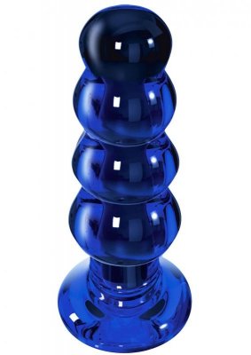 ToyJoy Buttocks Radiant Vibrating Glass Plug