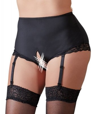 Majtki z paskami do pończoch Venus XXXL