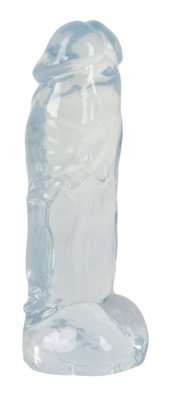 Dildo Big Dong 22 cm Crystal Clear