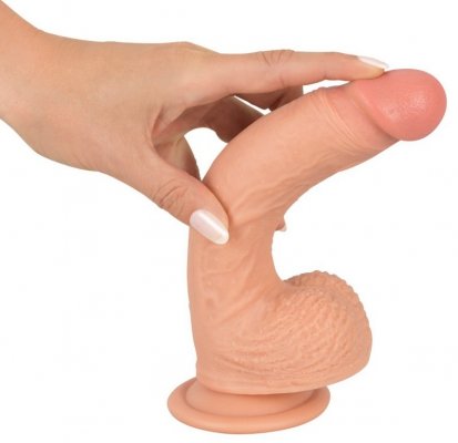 Dildo silikonowe z przyssawką 21,7 cm Realistixxx