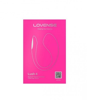 Lovense LUSH 4 wibrujące jajeczko sterowane telefonem aplikacja