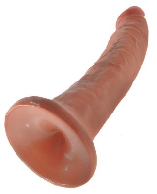 Dildo z przyssawką 18 cm King Cock