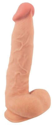 Dildo z ruchomą skórą 24,7cm Nature Skin