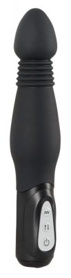 Wibrator analny silikonowy z funkcją pchnięcia 23,5 cm