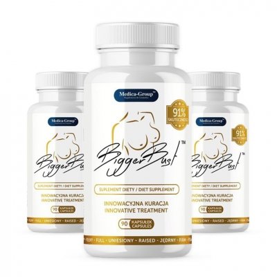 Kapsułki na powiększenie biustu Bigger Bust 90szt.