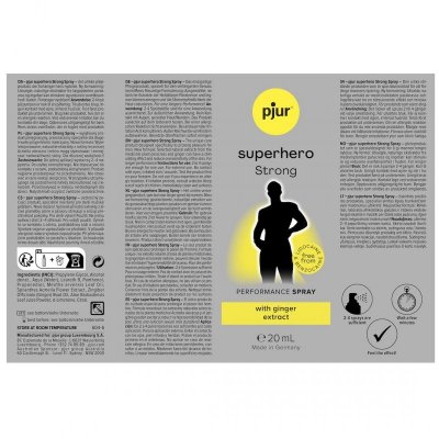 Spray opóźniający Superhero Strong 20ml Pjur