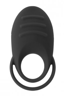 DUAL COCK RING - BLACK