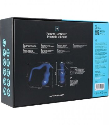 A6 REMOTE CONTROLLED PROSTATIC VIBRATOR