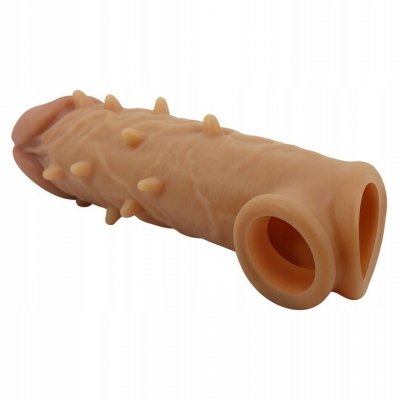 PRZEDŁUŻKA NAKŁADKA NA PENISA I JĄDRA POWIĘKSZA 16 CM