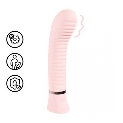 Divine - Ribbed G-spot Vibe - Pink