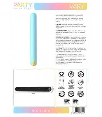 VARY BLUE USB VIBRATOR
