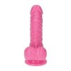 Realistyczne żylaste dildo cyber skóra 10 cm