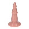 Dildo korek analny choinka na przyssawce cielisty 12,7 cm