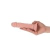 Realistyczne żylaste dildo z przyssawką cieliste 13 cm