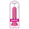 Różowe dildo na przyssawce 25 cm