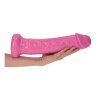 Duże żylaste dildo na przyssawce 28 cm