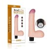 Naturalny wibrator miękki penis z jądrami 20 cm