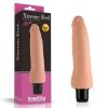 Wibrator dildo cyberskóra Xtreme Feel Cyberskin Vibrator 20cm