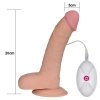 Realistyczny wibrator na przyssawce cyber skóra 22 cm