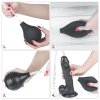 Dildo z wytryskiem Squirt Extreme Dildo - Black 25cm