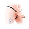 Wibrujący strapon Unisex Hollow z dildo 16cm