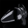 Flawless clear anal plug 4.5''