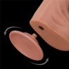 Dildo King size z ruchomą skórą Dual Layer Dong 35cm
