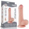 Dildo ruchoma skóra Sliding Skin Dual Layer Dong Flesh 17cm