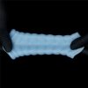 Wibrujący kołnierz na penisa Vibrating Wave Knights Ring (Blue)