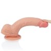 Dwuwarstwowe realistyczne dildo na przyssawce 21,5 cm